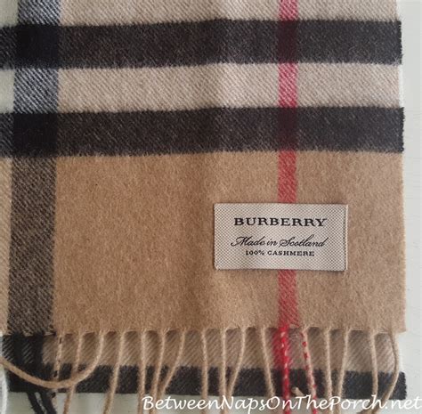 vintage burberry scarf real vs fake